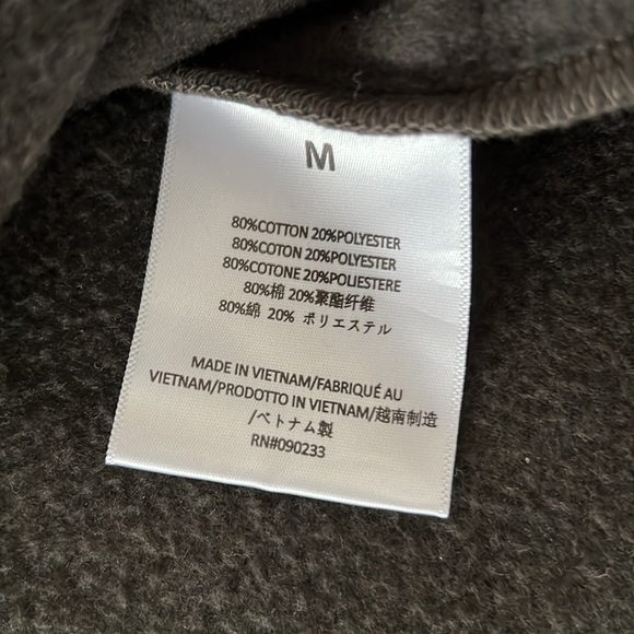 NWT - Essentials Fear Of God Off Black RELAXED Crewneck - Size M - Picture 9 of 11